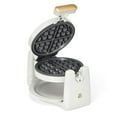 Rotating Belgian Waffle Maker, White Icing by Drew Barrymore