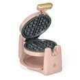 Rotating Belgian Waffle Maker, Rose by Drew Barrymore