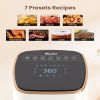 Air Fryer, VEWIOR 5.3Qt Airfyer with Viewing Window, 7 Custom Presets Large Air Fryer Oven with Smart Digital Touchscreen