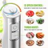 Hand Blender, 5 in 1 Multi-Purpose Immersion Blender set, 1100 watts 12 Adjustable Speed Stick Blender, 600ml Beaker, 500ml Food Processor Contai