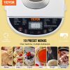 VEVOR Bread Maker, 19-in-1 2LB Dough Machine, Nonstick Ceramic Pan Automatic Breadmaker with Gluten Free Setting, Whole Wheat Bread Making, Digit