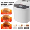 VEVOR Bread Maker, 19-in-1 2LB Dough Machine, Nonstick Ceramic Pan Automatic Breadmaker with Gluten Free Setting, Whole Wheat Bread Making, Digit
