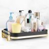 Dish Drying Rack for Kitchen Counter,Dish Drainers with Utensil Holder, Cups Holder,Extra Drying Mat,Black