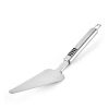 Triangular Spatula Stainless Steel with Serrated Edge has Hanging Loop Slicing for Cutting Cake Pizza Pie Pastry Dessert and Lasagna and Serving