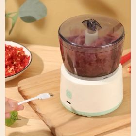White Multi-functional Food Processor, Simple Appearance And Versatile, Multi-functional Integration, Good Helper In The Kitchen. (Color: White)